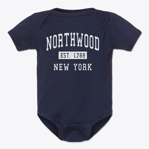 Northwood New York Classic Established Baby Onesie