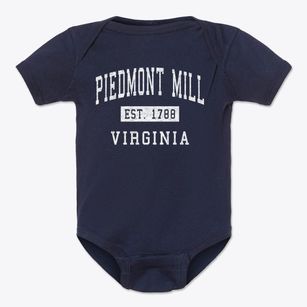 Piedmont Mill Virginia Classic Established Baby Onesie