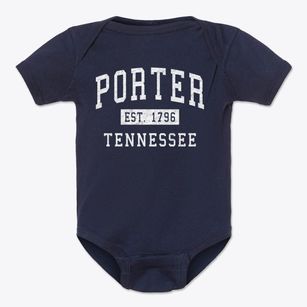 Porter Tennessee Classic Established Baby Onesie