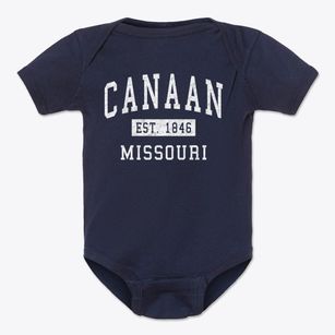 Canaan Missouri Classic Established Baby Onesie