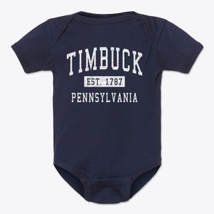 Timbuck Pennsylvania Classic Established Baby Onesie