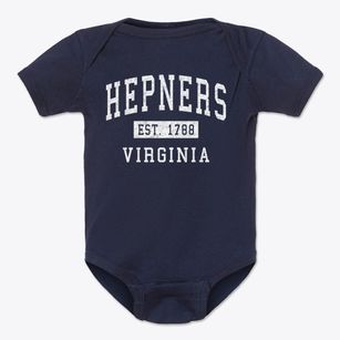 Hepners Virginia Classic Established Baby Onesie