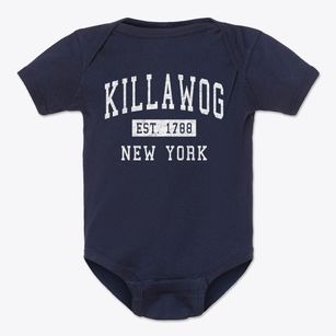 Killawog New York Classic Established Baby Onesie