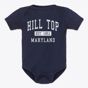 Hill Top Maryland Classic Established Baby Onesie