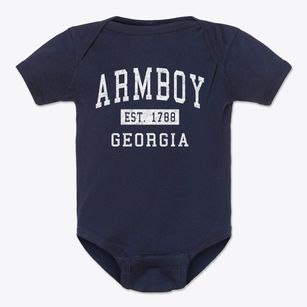 Armboy Georgia Classic Established Baby Onesie