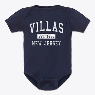 Villas New Jersey Classic Established Baby Onesie