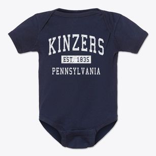 Kinzers Pennsylvania Classic Established Baby Onesie