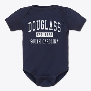 Douglass South Carolina Classic Established Baby Onesie