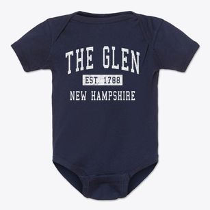 The Glen New Hampshire Classic Established Baby Onesie