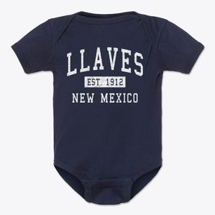 Llaves New Mexico Classic Established Baby Onesie