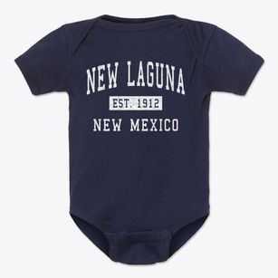 New Laguna New Mexico Classic Established Baby Onesie