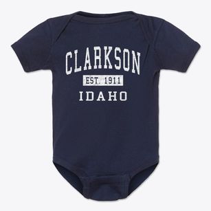 Clarkson Idaho Classic Established Baby Onesie