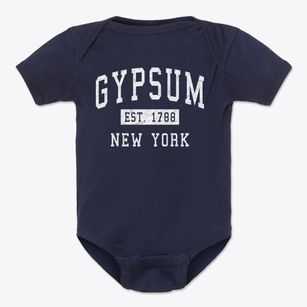 Gypsum New York Classic Established Baby Onesie