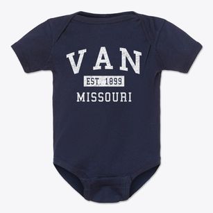 Van Missouri Classic Established Baby Onesie