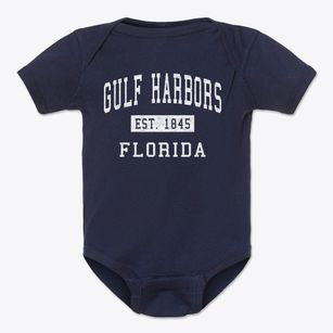 Gulf Harbors Florida Classic Established Baby Onesie