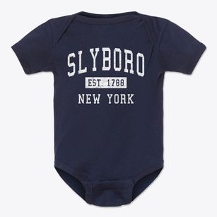 Slyboro New York Classic Established Baby Onesie