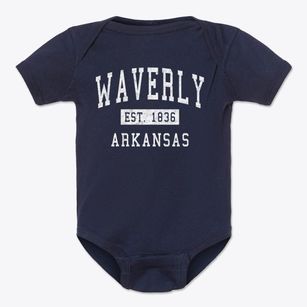 Waverly Arkansas Classic Established Baby Onesie