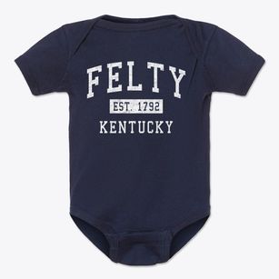 Felty Kentucky Classic Established Baby Onesie