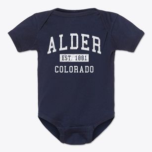 Alder Colorado Classic Established Baby Onesie