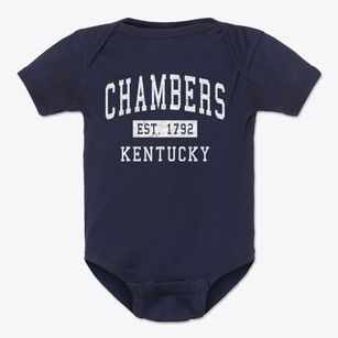 Chambers Kentucky Classic Established Baby Onesie