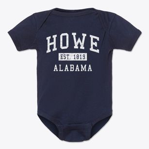 Howe Alabama Classic Established Baby Onesie