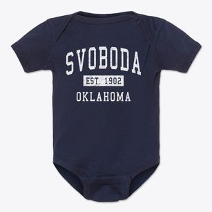 Svoboda Oklahoma Classic Established Baby Onesie