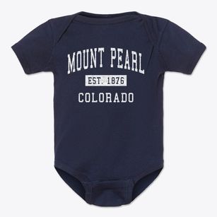 Mount Pearl Colorado Classic Established Baby Onesie
