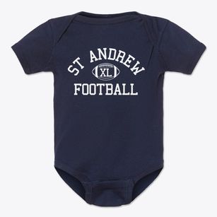 St Andrew Parish Classic Football Baby Onesie