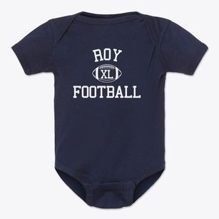 Roy High School Classic Football Baby Onesie