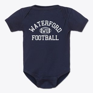 Waterford Union High School Classic Football Baby Onesie