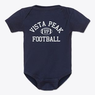 Vista Peak Campus Classic Football Baby Onesie