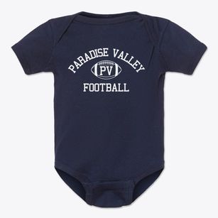 Paradise Valley High School Classic Football Baby Onesie
