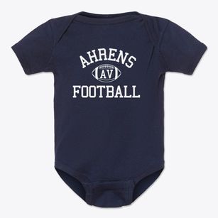 Ahrens Vocational Center Classic Football Baby Onesie