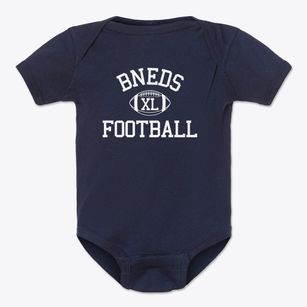 Bishop Noland Episcopal Day School Classic Football Baby Onesie