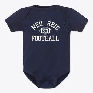 Neil Reid High School Classic Football Baby Onesie