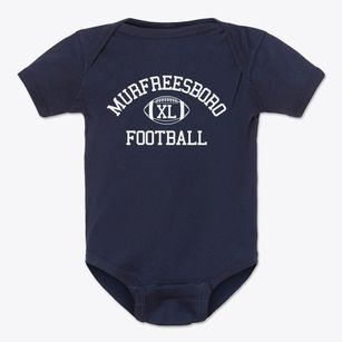 Murfreesboro Senior High School Classic Football Baby Onesie