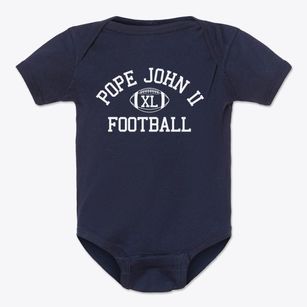 Pope John Ii Catholic School Classic Football Baby Onesie