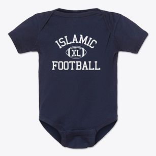 Islamic School Of Kansas City Classic Football Baby Onesie
