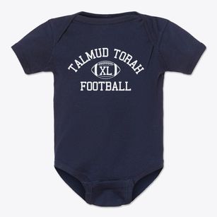 Talmud Torah Imrei Chaim School Classic Football Baby Onesie