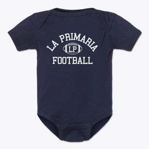 La Primaria Primary School Classic Football Baby Onesie