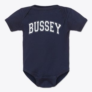 Bussey Middle School Varsity Arch Baby Onesie