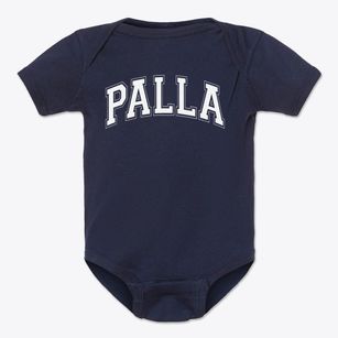 Palla Elementary School Varsity Arch Baby Onesie