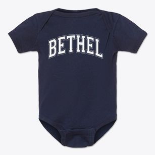 Bethel Christian School Varsity Arch Baby Onesie