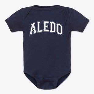 Aledo Middle School Varsity Arch Baby Onesie