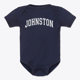 Johnston Elementary School Varsity Arch Baby Onesie