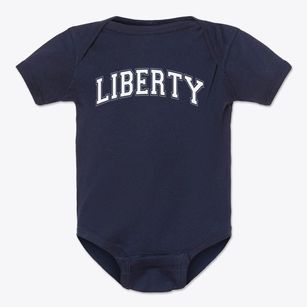Liberty Varsity Arch Baby Onesie