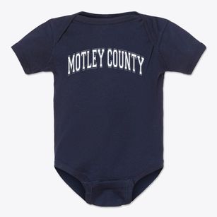 Motley County School Varsity Arch Baby Onesie