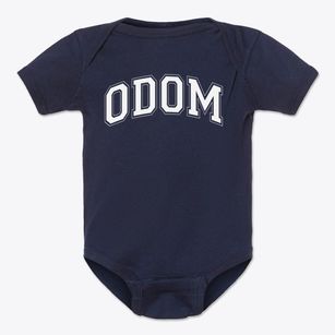 Odom Elementary School Varsity Arch Baby Onesie