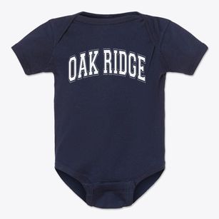 Oak Ridge Elementary School Varsity Arch Baby Onesie