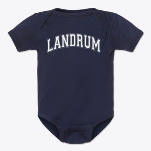 Landrum Junior High School Varsity Arch Baby Onesie
